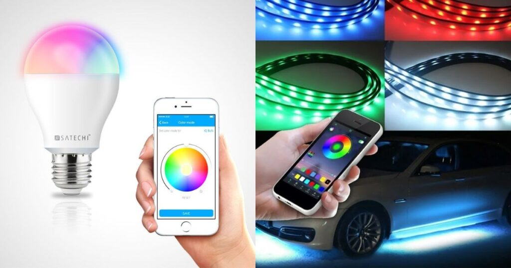 Control Led Lights With Phone Without Bluetooth