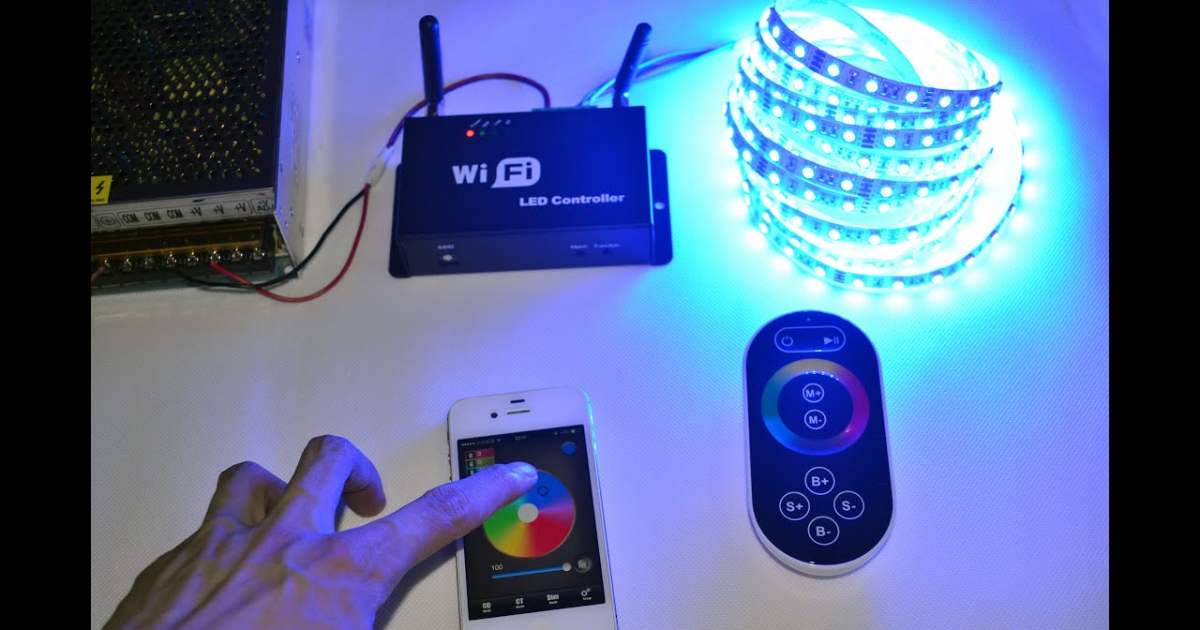 How to Connect LED Lights to Phone?