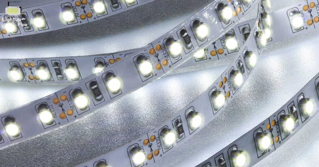 Led Strip Lights Flashing White