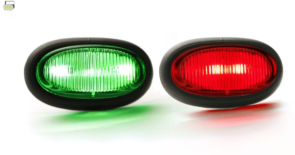 Overview Of LED Lights Flash Red And Green